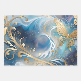 Hoja De Papel De Regalo Fauna 1 - 001