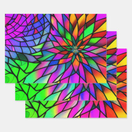 Hoja De Papel De Regalo Faux Seted Glass