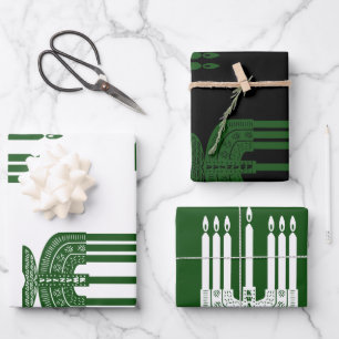 Hoja De Papel De Regalo Feliz Kwanzaa