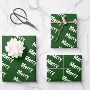 Hoja De Papel De Regalo Feliz Navidad
