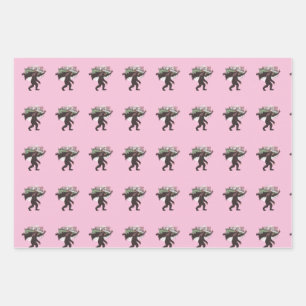 Hoja De Papel De Regalo Feliz Navidad a pie grande