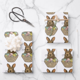 Hoja De Papel De Regalo Feliz Navidad en Pascua