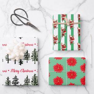 Hoja De Papel De Regalo Feliz Navidad Matte 19" x 29"