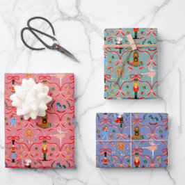 Hoja De Papel De Regalo Feriado de navidades - Nutcracker