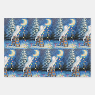 Hoja De Papel De Regalo Ferret Christmas Wrapping Paper