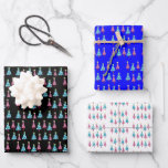 Hoja De Papel De Regalo Ferry Christmas Tree Sheets Wraping Paper<br><div class="desc">Feliz Navidad Noel Gingerbread Man Candy Canes Peppermint</div>
