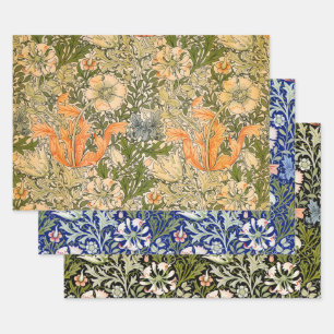 Hoja De Papel De Regalo Festival de Flores William Morris Spring Compton S