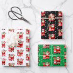 Hoja De Papel De Regalo Festividad afroamericana Sr. y Sra. Claus Christma<br><div class="desc">Festividades afroamericanas Sr. y Sra. Claus Navidades Regalos Hojas de Envoltura.</div>