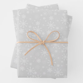 Hoja De Papel De Regalo Festividades de nieve en vacaciones de Navidades g