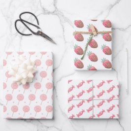 Hoja De Papel De Regalo Fiesta Candyland