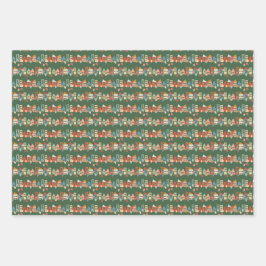 Hoja De Papel De Regalo Fiesta Clásica