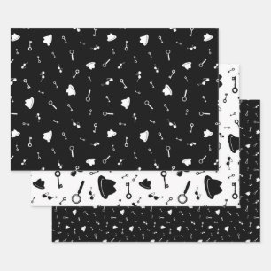 Hoja De Papel De Regalo Fiesta de agente secreto