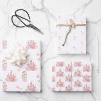 Hoja De Papel De Regalo fiesta de cumpleaños de la princesa