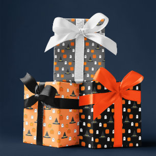 Hoja De Papel De Regalo Fiesta de Halloween