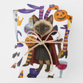 Hoja De Papel De Regalo Fiesta de halloween para los amantes de las pelota