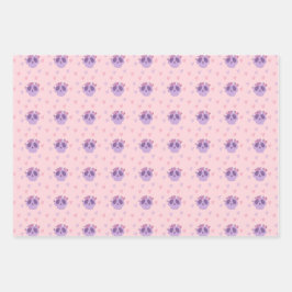 Hoja De Papel De Regalo Fiesta de Halloween Rosa