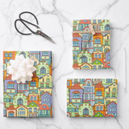 Hoja De Papel De Regalo Fiesta del hogar en Nueva Casa