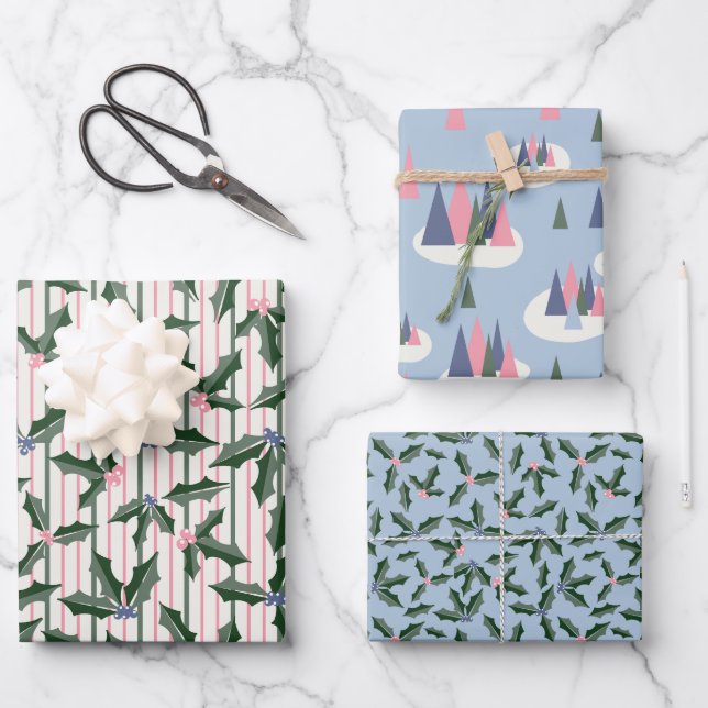 Hoja De Papel De Regalo Fiesta nostálgica (Anverso)