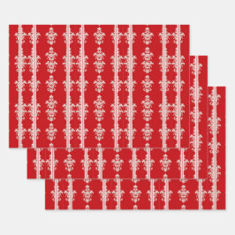 Hoja De Papel De Regalo Fiestas de Peppermint