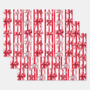 Hoja De Papel De Regalo Fiestas de Peppermint