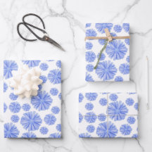 Flor azul de achicoria