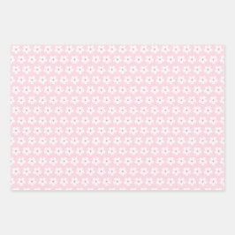 Hoja De Papel De Regalo Flor de cerezo blanco