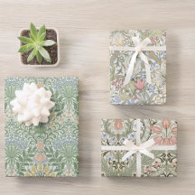 Floral Jardín Eden Golden Lily Morris Patrones