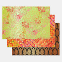 Floral Op Art y Golden Arrows