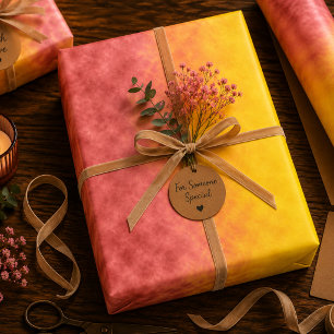 Hoja De Papel De Regalo Florecer del solsticio