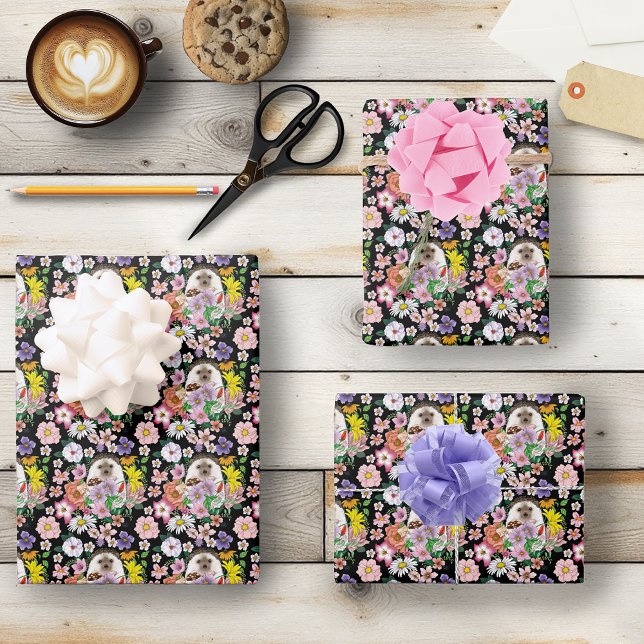 Hoja De Papel De Regalo Flores de edgehog (Subido por el creador)