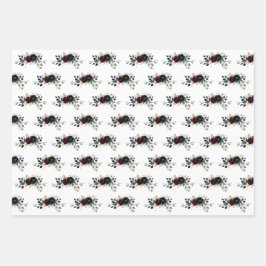 Hoja De Papel De Regalo Flores y vegetación