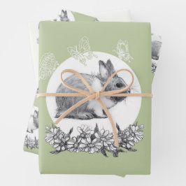 Hoja De Papel De Regalo Fluffy el conejo