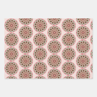 Hoja De Papel De Regalo Folk art rosemaling gingerbread houses