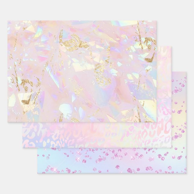 Hoja De Papel De Regalo fondo abstracto (Set)