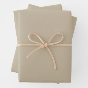 Hoja De Papel De Regalo Fondo Beige con Luz Suave – Diseño de Boda