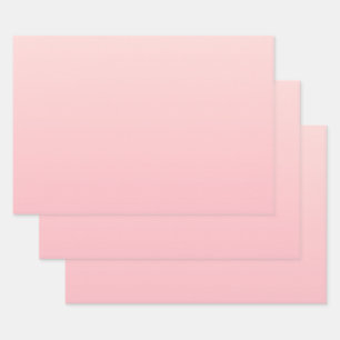 Hoja De Papel De Regalo Fondo del degradado rosado del pastel
