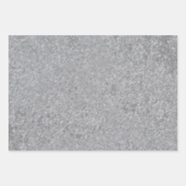 Hoja De Papel De Regalo Fondo gris de línea abstracta, moderno y elegante (Anverso)