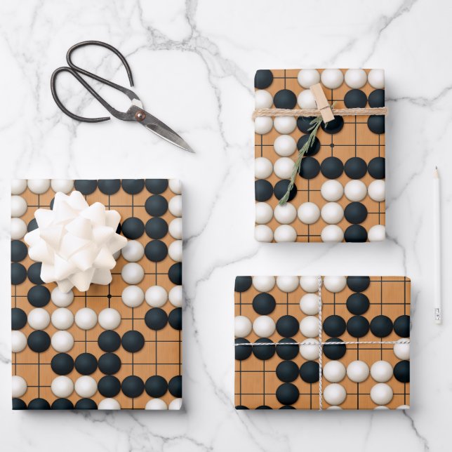 Hoja De Papel De Regalo Formas Nakade (Anverso)