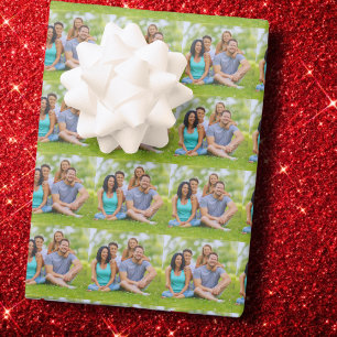 Hoja De Papel De Regalo Foto de familia personalizada