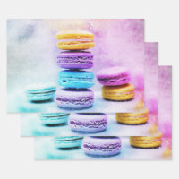 Foto de los coloridos Macarones Deliciosos
