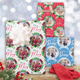 Hoja De Papel De Regalo Foto de navidades