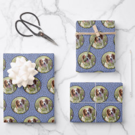 Hoja De Papel De Regalo Foto de perro personalizada