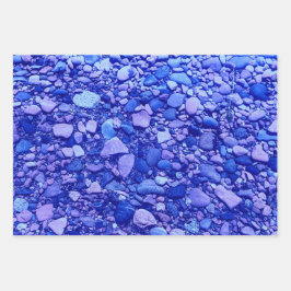 Hoja De Papel De Regalo Foto de playa de Blue Stone Lake Superior