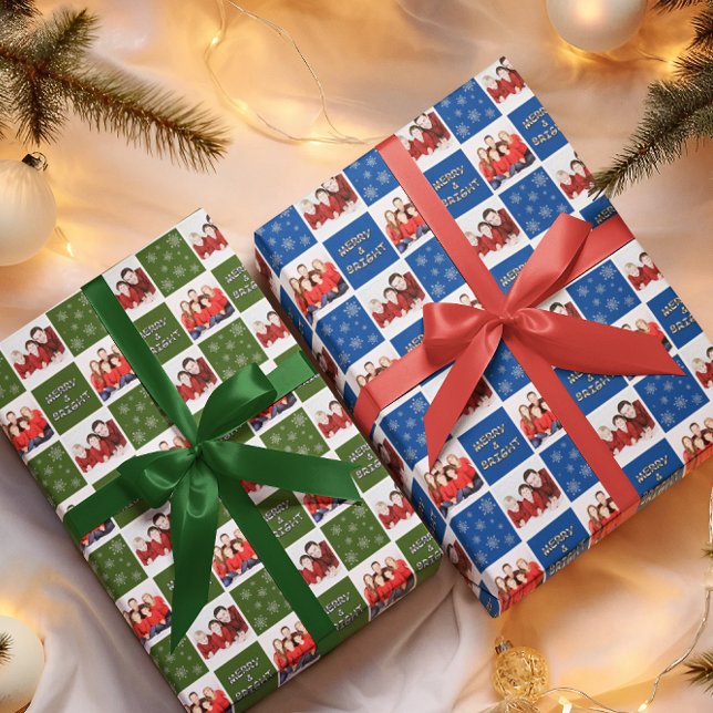 Hoja De Papel De Regalo Foto de Snowflake para Navidades brillantes (Subido por el creador)