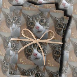 Hoja De Papel De Regalo Foto personalizada divertida