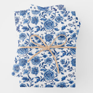 Hoja De Papel De Regalo french Chinoiserie Floral