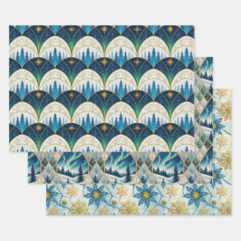 Hoja De Papel De Regalo Frozen Elegance