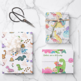 Hoja De Papel De Regalo Fun dinosaur party favors, Wrapping paper, Kids