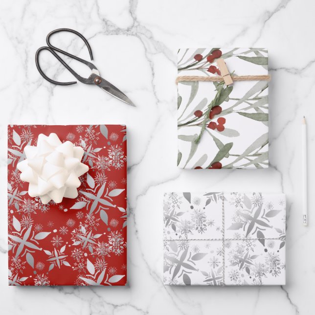 Hoja De Papel De Regalo Fun Merry Christmas Joy Holiday (Anverso)