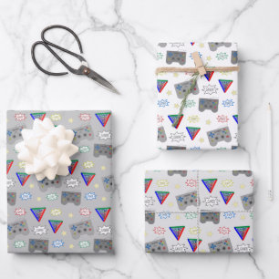 Hoja De Papel De Regalo Fun y Fancy 3 System Gamer